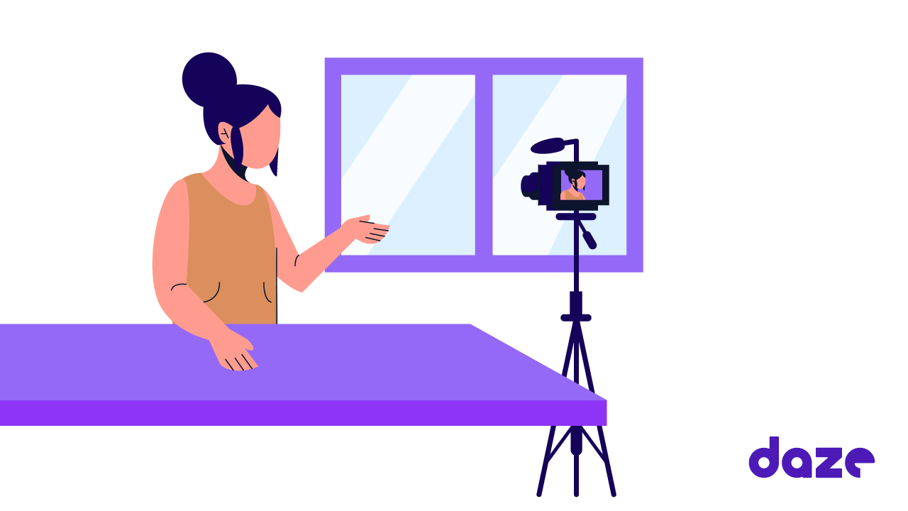 Video Marketing Illustration